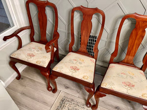 Henkel Harris Queen Anne Dining Chairs - Set of 6