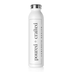 Logo Slim Water Bottle
