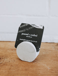 Round Business Card/Photograph Holder